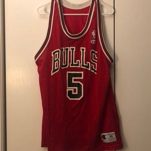 PAXSON CHICAGO BULLS JERSEY